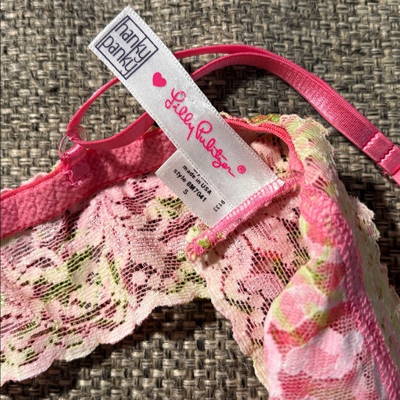 Hanky Panky x Lilly Pulitzer Lace Bralette SZ S EUC - Picture 3 of 3